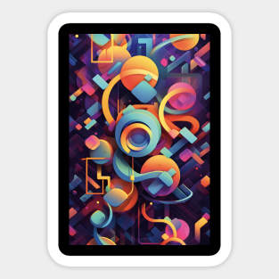 Graffiti Spectrum Symphony Sticker